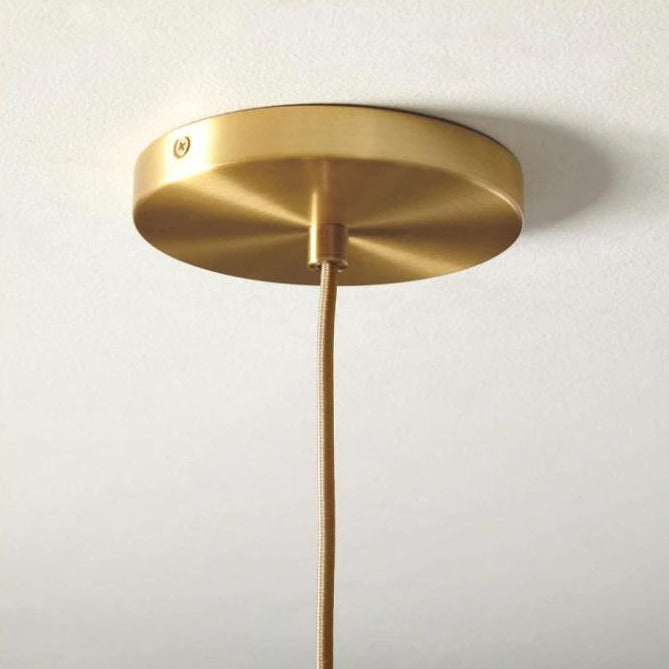 Frendorf | Glass ball pendant light | Modern Brass Design