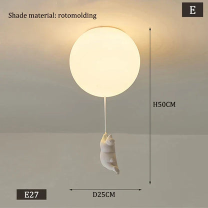 BowLift | Hanging Bears Balloons Lamp