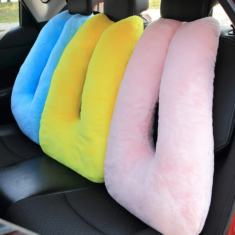 TravelEase – Ergonomic Travel Comfort Pillow for Neck and Shoulders Bowlift