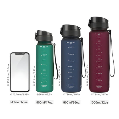 Skanto | HydraShake | Sport Shaker Bottle - BPA-Free and Leak-Proof