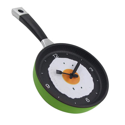 BowLift | Omelette Pot-Shaped Wall Clock