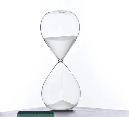 Skanto | Glass Sand Timer | Stylish Decoration with 5/10/30/60 Minute Indication