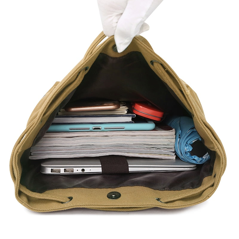 BowLift | Large Capacity Canvas Explorer Travel Backpack
