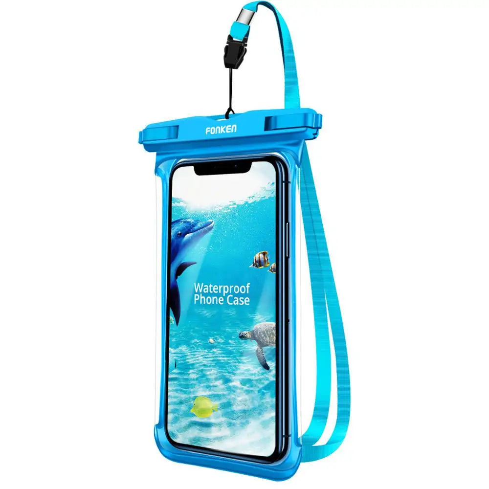 BowLift | Waterproof Smartphone Case DryVault | Full View Design | Side Accessible | With Carrying Strap