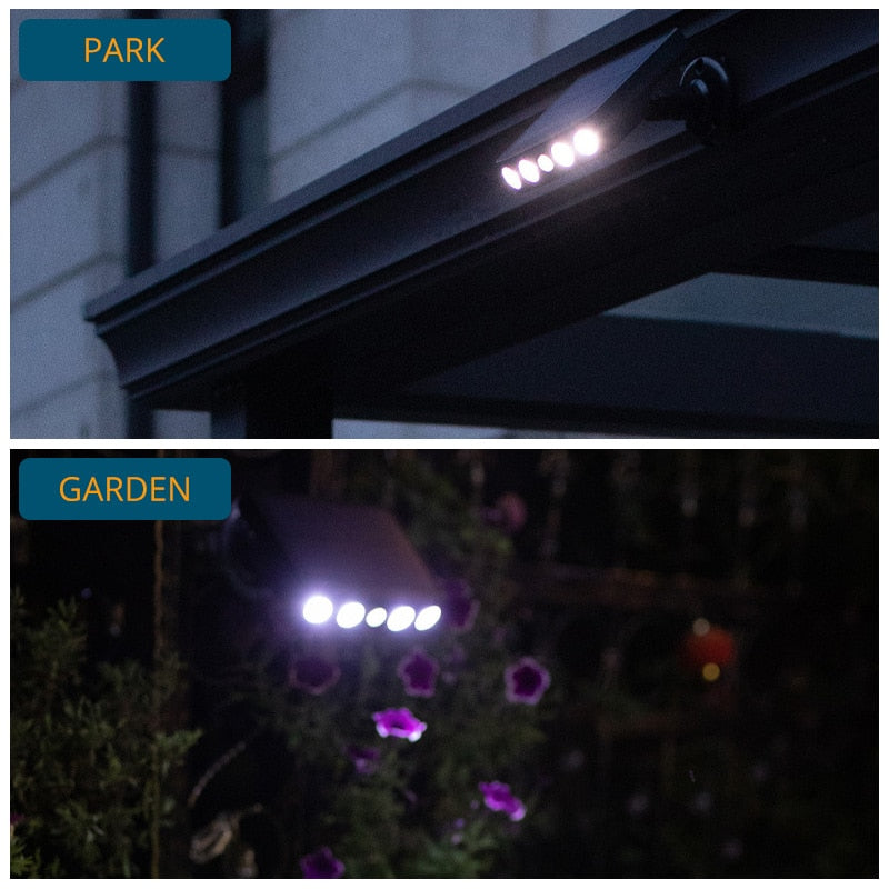LED Solar Motion Sensor Outdoor Light | Brehn