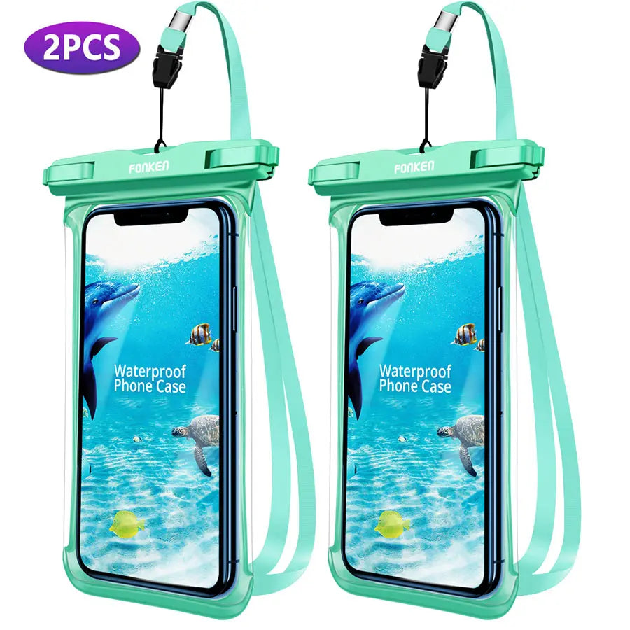 BowLift | Waterproof Smartphone Case DryVault | Full View Design | Side Accessible | With Carrying Strap