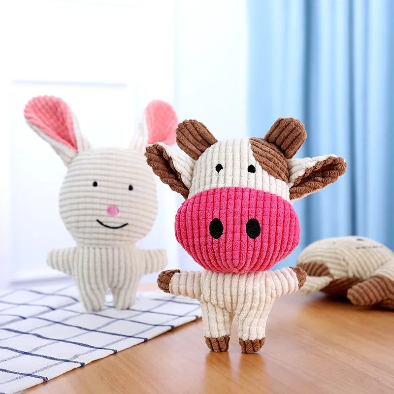 Sandsberg | Robust Plush Dog Toy | Bite-Resistant and Durable Design | Multiple Models