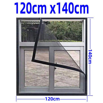 Adjustable Invisible Anti-Mosquito Washable Window Screen | Skanto