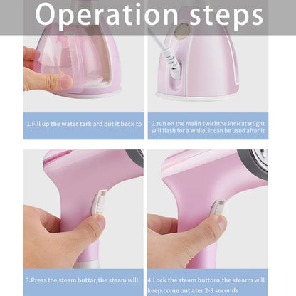 Skanto | Vertical Garment Steamer 280W Fast Heating 1500ml Tank – SteamFlow
