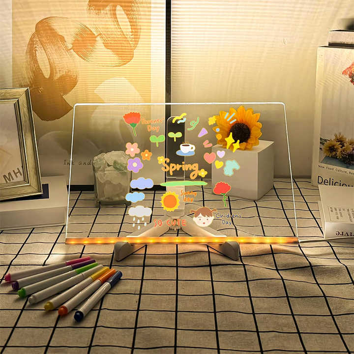 Skanto | Kiddli LED Drawing Board – Reusable Light-Up Writing Tablet