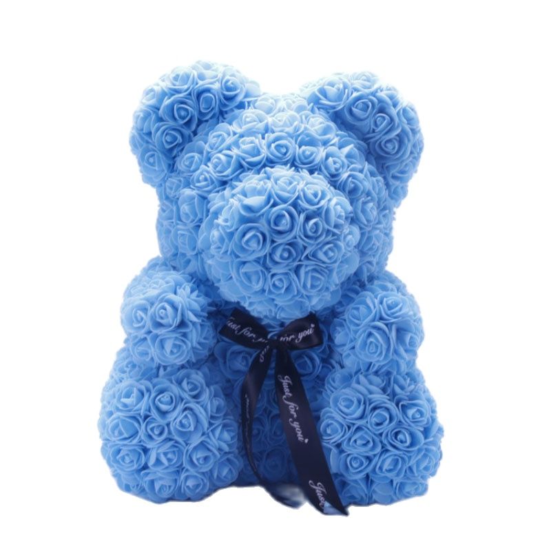 BowLift | Artificial Rose Flowers Teddy Bear