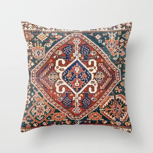 Skanto | Nordic Cushion Cover Moroccan Style Pillow Indian Bohemian Luxury Living Room Bedroom Pillowcase Lumbar Pillowcase Home Decor