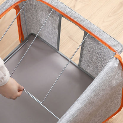 Cloth Steel Frame Storage Box Compactable Bowlift