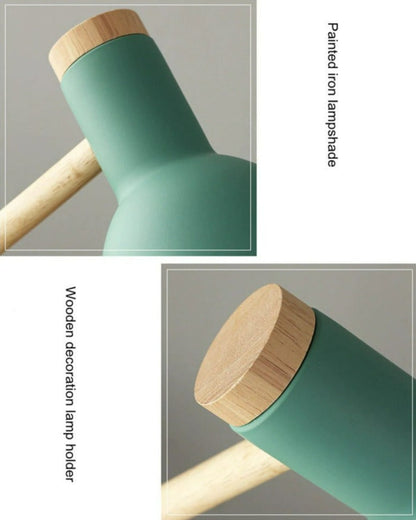 Skanto | NordicGlow | Scandinavian Wood Table Lamp