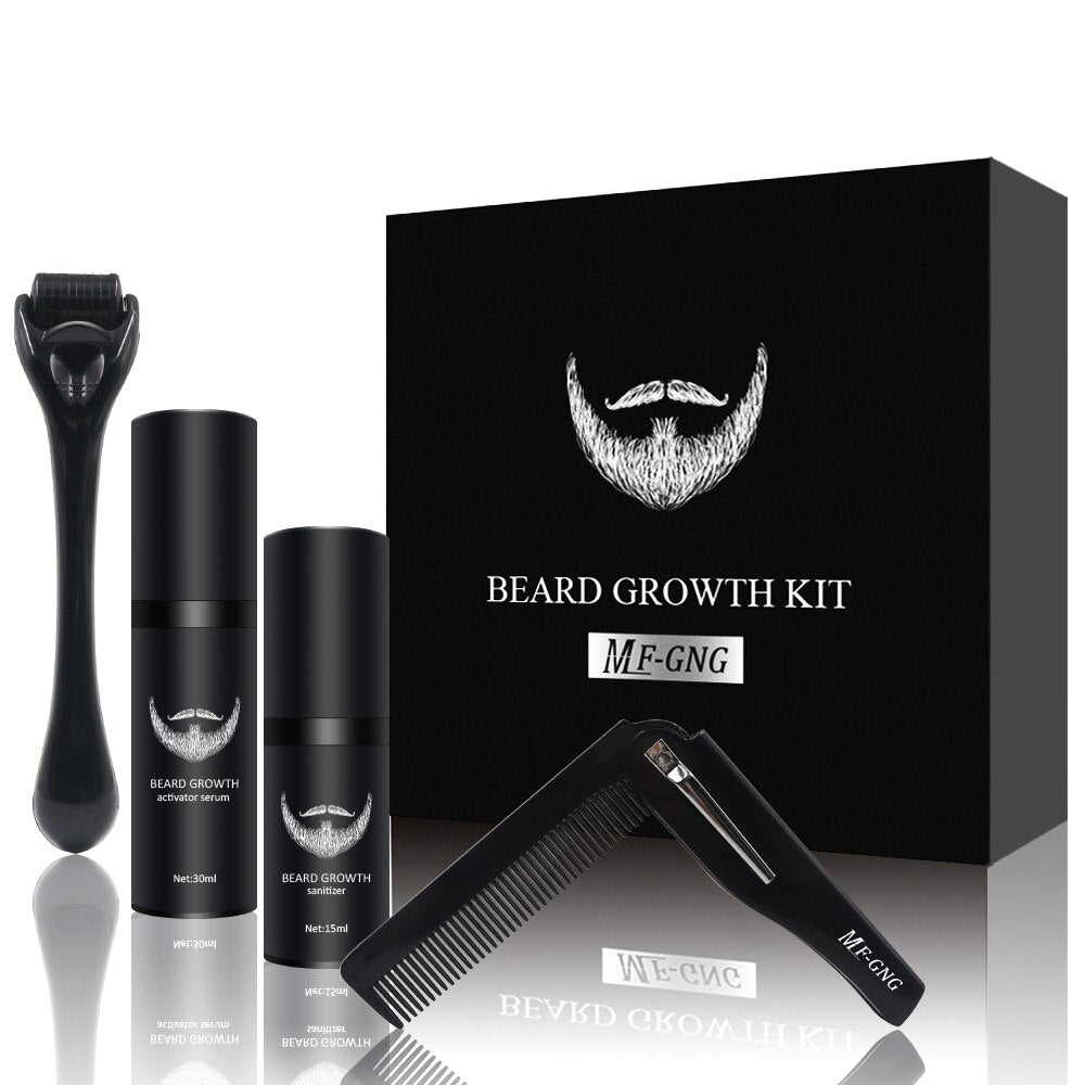 Nourishing Beard Growth Kit for Skin Bowlift