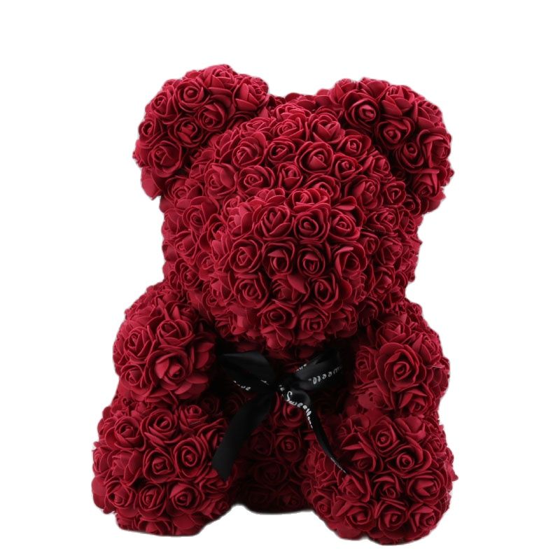 BowLift | Artificial Rose Flowers Teddy Bear