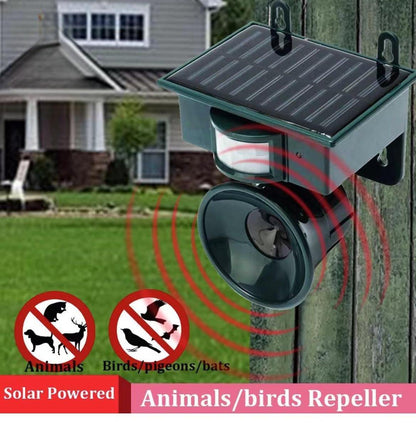 BowLift | TerraGuard – Weatherproof Solar Bird Repeller with PIR Motion Sensor & Natural Sound Deterrent