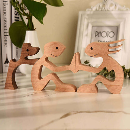 Skanto | Danish Wood Animal Ornaments