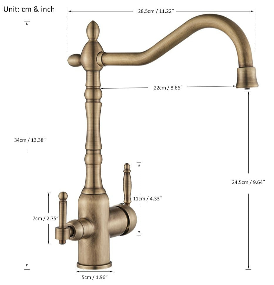 Skanto | Rayford - Classic Kitchen Faucet