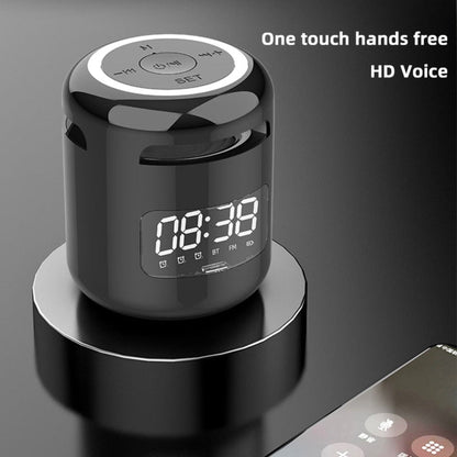 Skanto | Bluetooth Speaker with FM Radio Alarm Clock
