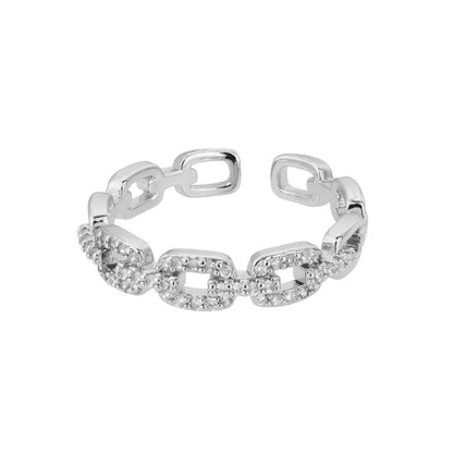 BowLift | Adjustable Diamond Chain Link Ring