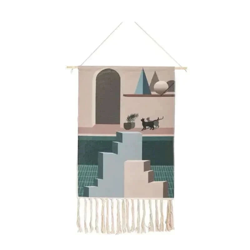 Skanto | Macrame Cotton Rug