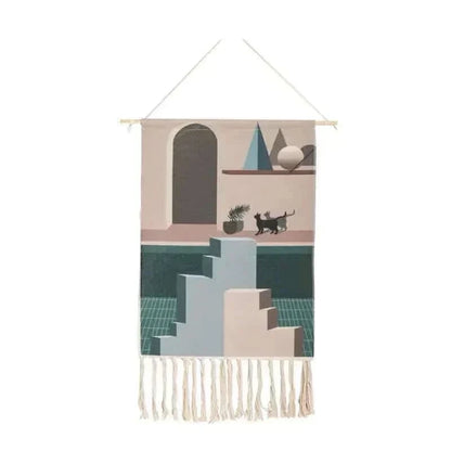 Skanto | Macrame Cotton Rug
