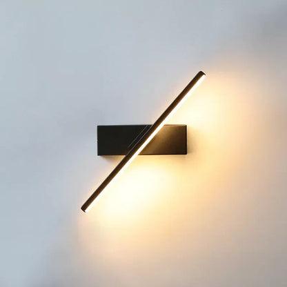 Modern, rotatable bedside lamp – Adjustable LED wall fixture