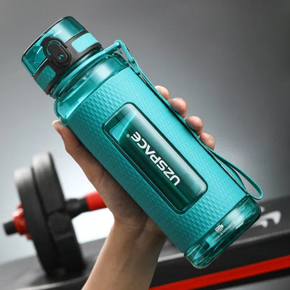 UZSPACE Sport Water Bottles, BPA-Free, Portable, Shockproof, Leakproof, Large Capacity, Gym Water Jug, Tritan Plastic Drinkware