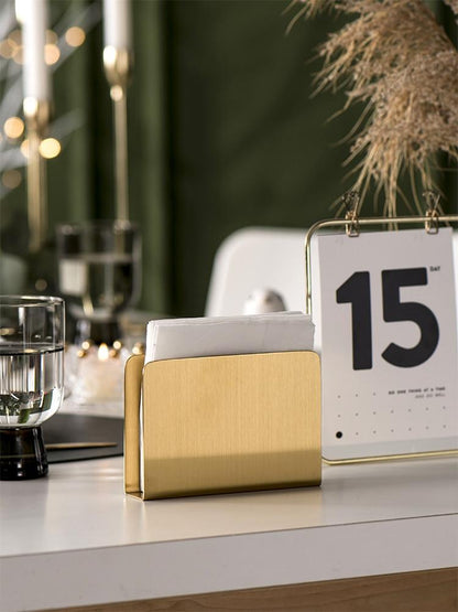 BowLift | Napkin Holder - SteelElegance - Simple & Stylish - Sustainable Stainless Steel