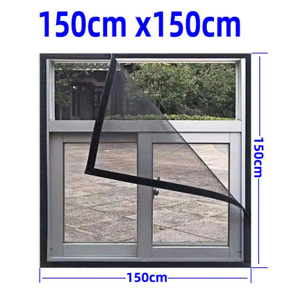 Adjustable Invisible Anti-Mosquito Washable Window Screen | Skanto
