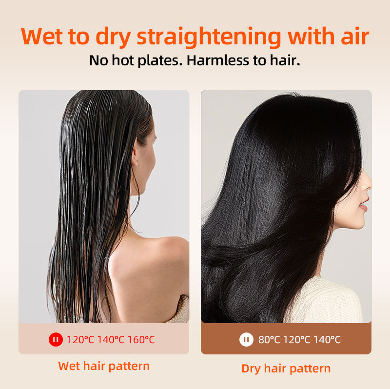 BowLift | 2-in-1 Hair Dryer & Straightener for Effortless Styling