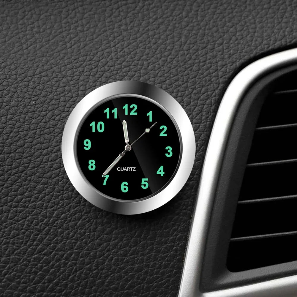Sandsberg | Luminous Mini Car Clock Stick-on Digital Clock for Car Ornaments