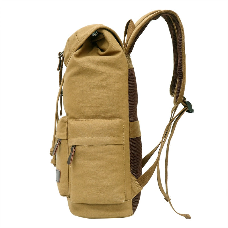 BowLift | Large Capacity Canvas Explorer Travel Backpack