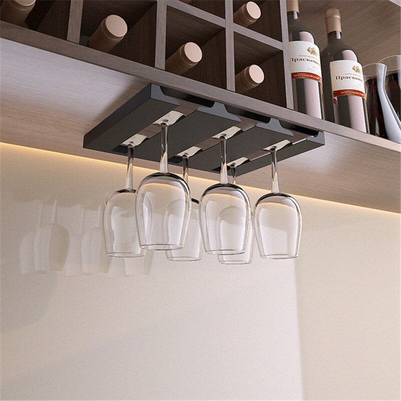 Skanto | Under Cabinet Glass Organizer Rack