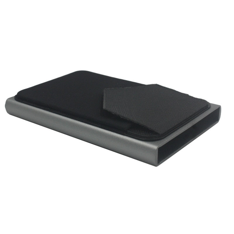 BowLift | Pop-Out Aluminum RFID Blocking Wallet with Quick Access Slider