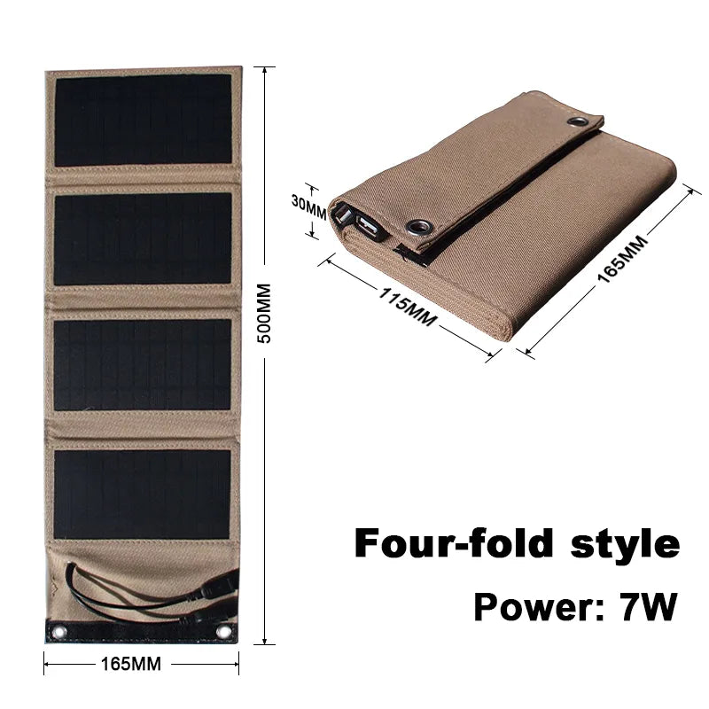Skanto | Portable Solar Panel USB Power Bank