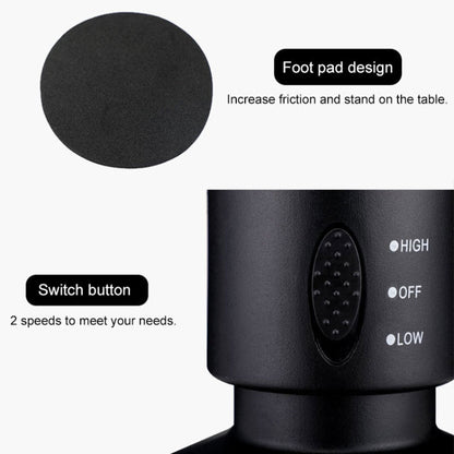 Tower Type USB Electric Fan Bladeless Air Conditioner Fan (Black) | Skanto