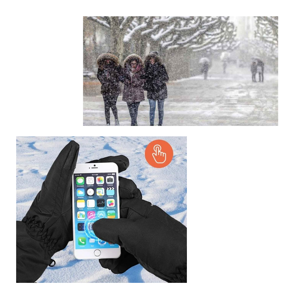 Electric Heated Winter Gloves