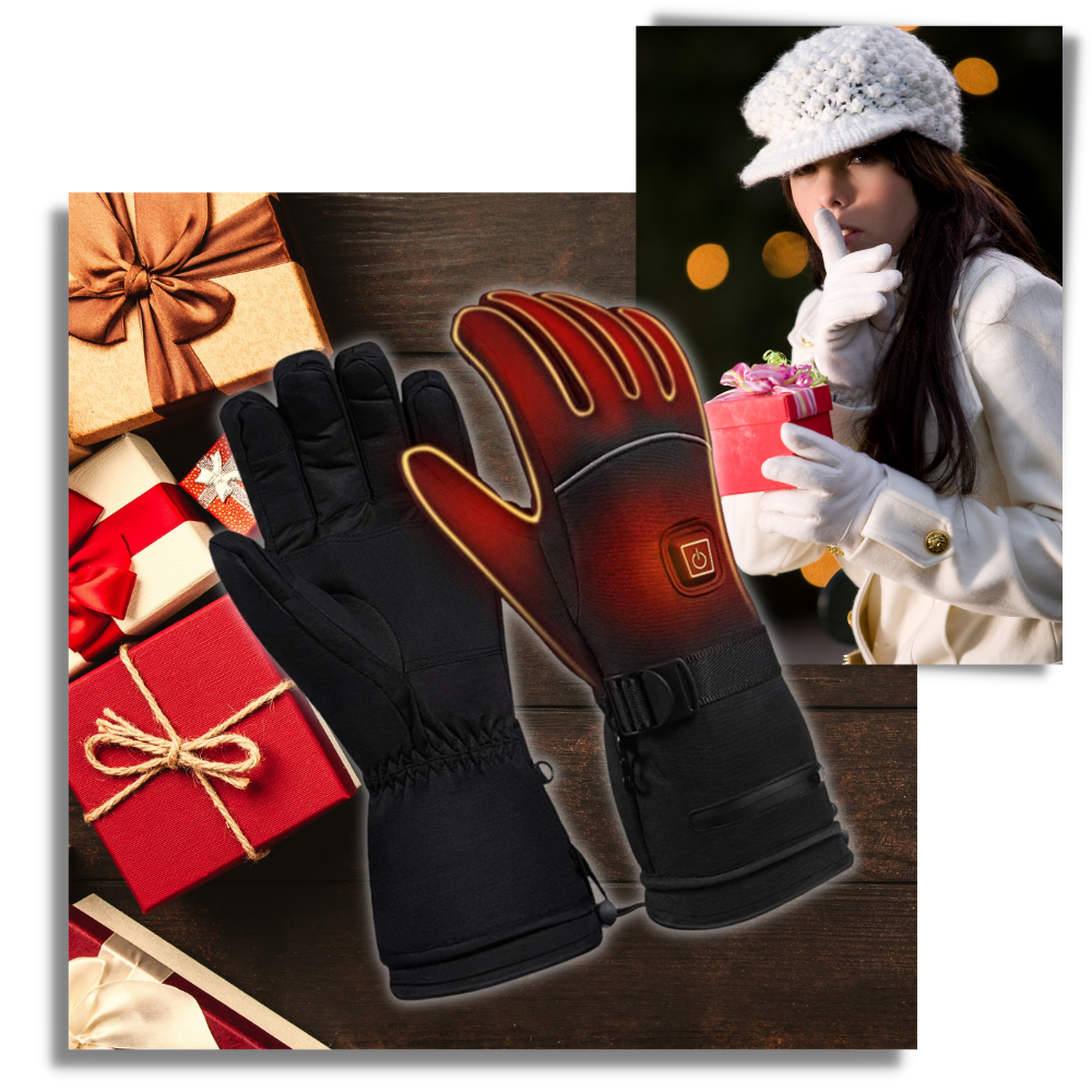 Electric Heated Winter Gloves