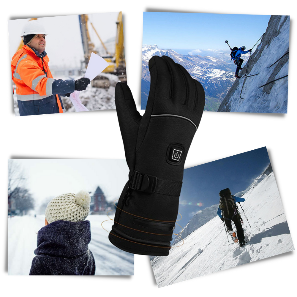 Electric Heated Winter Gloves