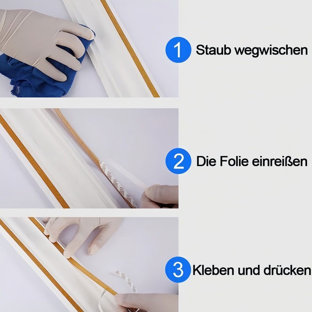 Mold-proof joint tape for ceramic tiles (one roll 6m x 8mm)