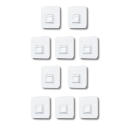 Pack of Self-Adhesive Wall Hooks