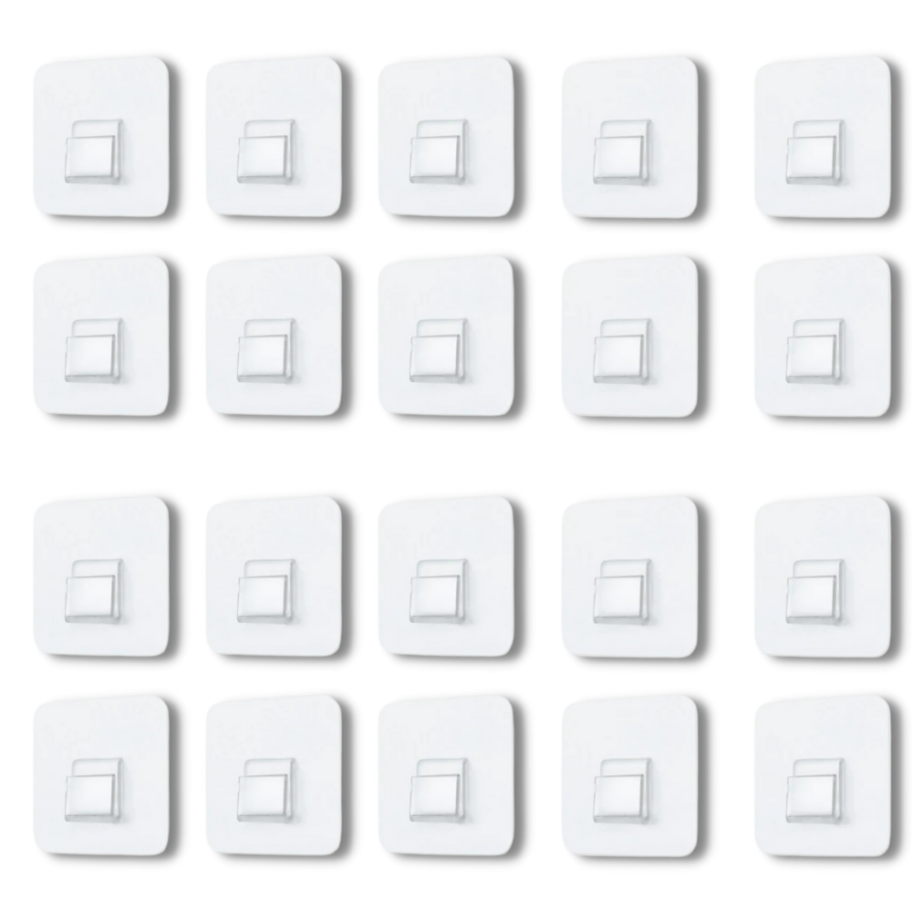 Pack of Self-Adhesive Wall Hooks