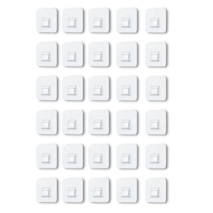 Pack of Self-Adhesive Wall Hooks