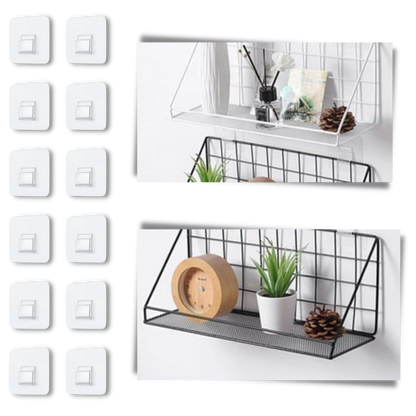 Pack of Self-Adhesive Wall Hooks