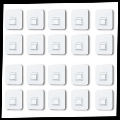 Pack of Self-Adhesive Wall Hooks