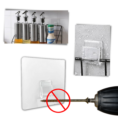 Pack of Self-Adhesive Wall Hooks