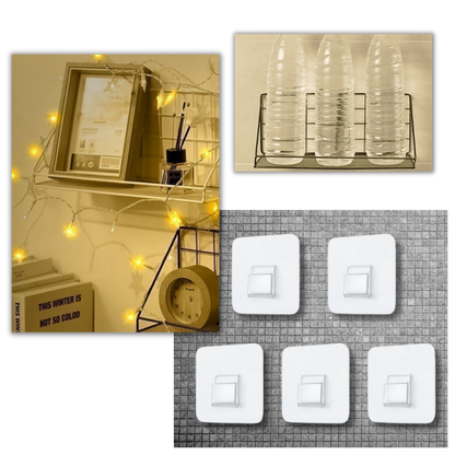 Pack of Self-Adhesive Wall Hooks