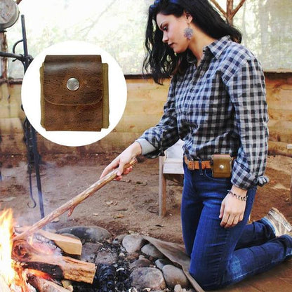 BowLift | Leather and Sailcloth Bushcraft Bag